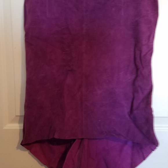 Pencil skirt genuineleather. MARCIANO Brand.